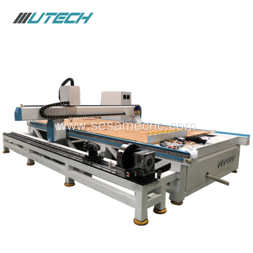 Atc Cnc Router Machine 8pcs tools 3D engraving